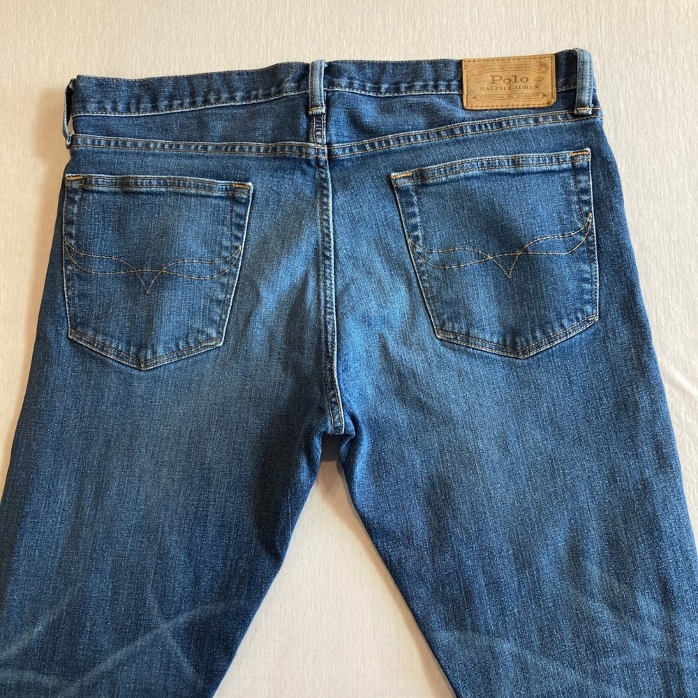 Polo Ralph Lauren Men 33x30 (Fit 33x27) Sullivan Slim Jeans Classic - Picture 11 of 14
